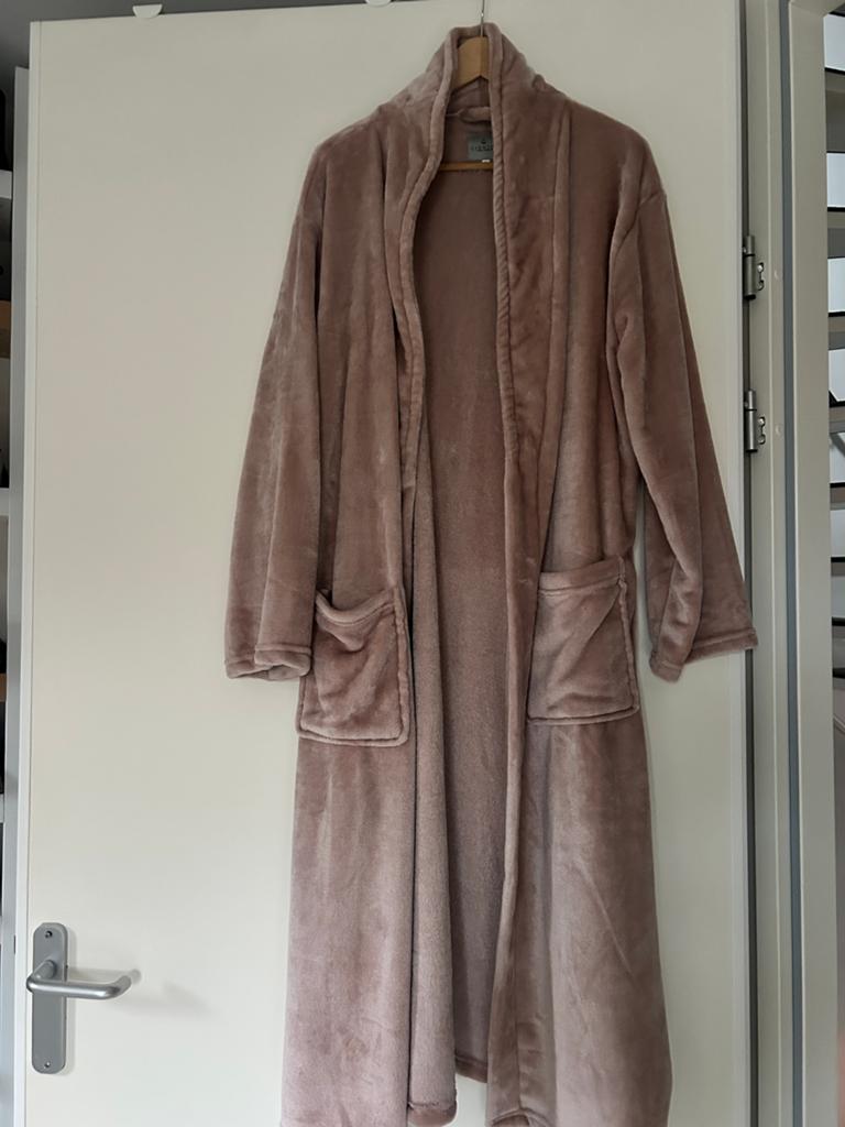 Nieuw - Linnick Badjas - Oudroze Fleece - Maat S, Ophalen of Verzenden, Nieuw