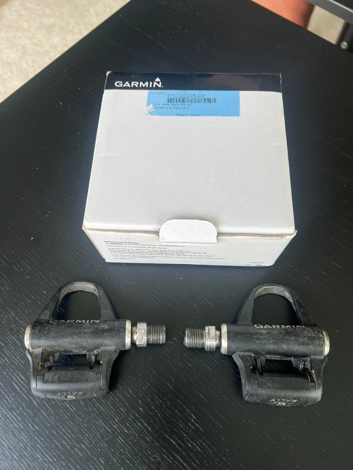 Garmin Rally RS100 vermogensmeter pedalen, Gebruikt, Overige materialen, Racefiets, Ophalen