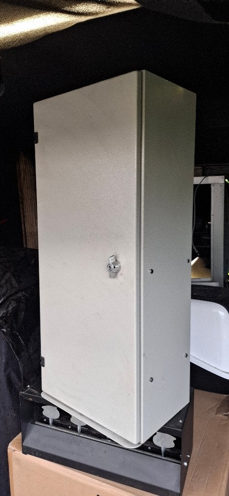 Metalen kast schakelkast / verdeelkast - 90 cm hoog elektra, Ophalen, Gebruikt, Overige typen