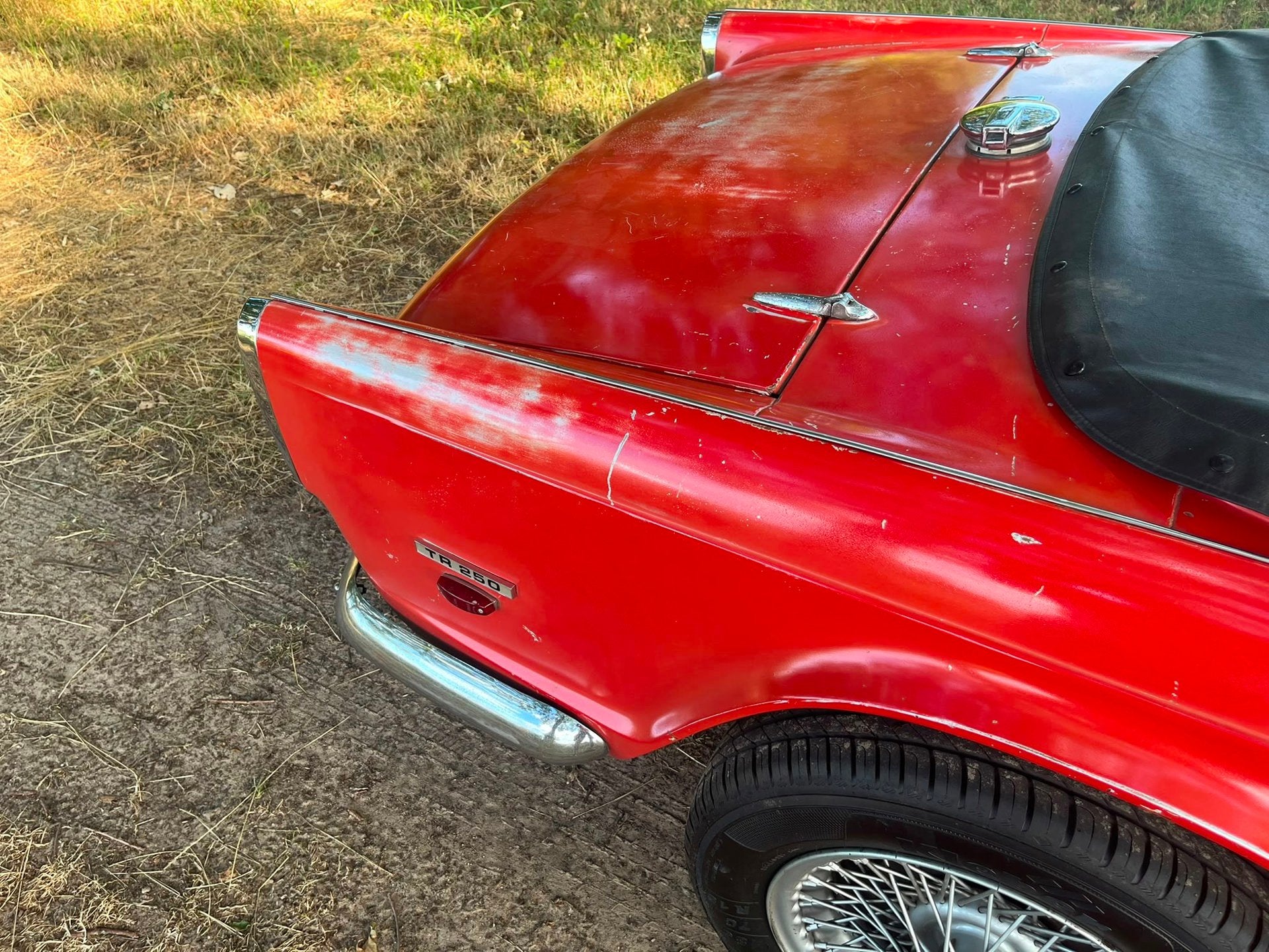 Triumph TR250 Gereviseerde motor, foto 12