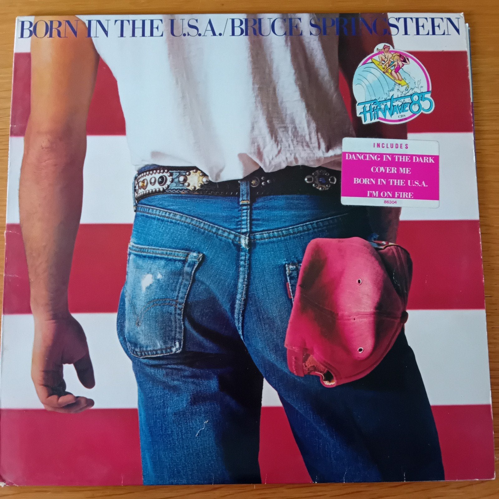 Bruce Springsteen - Born in the U.S.A. LP (1984), LP, Gebruikt, Originele persing, Ophalen of Verzenden