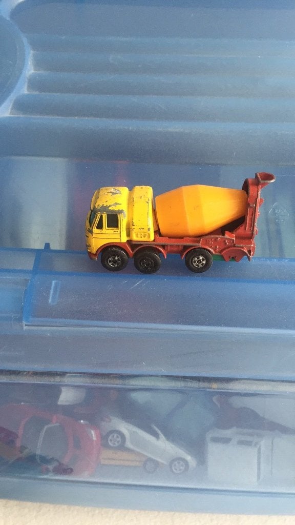 Cement wagen uit Engeland Matchbox, Ophalen, Zo goed als nieuw