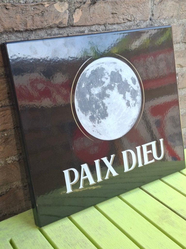 Emaillebord Paix dieu (Emaillerie Belge), Ophalen of Verzenden, Nieuw, Reclamebord, Plaat of Schild, Overige merken