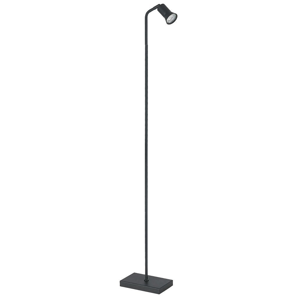 KARWEI vloerlamp Mic – zwart, nieuw, incl. ledlamp, Ophalen, E14 (klein), Zo goed als nieuw, Glas