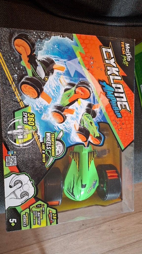Bestuurbare auto cyklone amphibian, Hobby en Vrije tijd, Elektro, Auto offroad, Nieuw, Ophalen of Verzenden