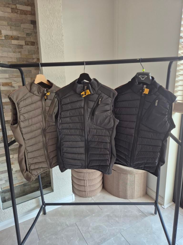 Partij zeer mooie bodywarmers van para jumpers S M L XL XXL, Ophalen of Verzenden, Nieuw, Overige maten, Overige kleuren