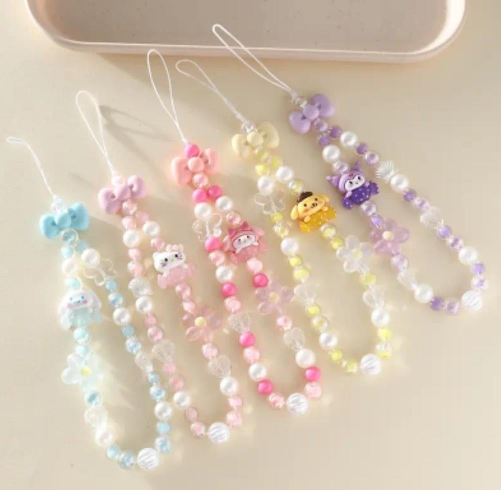Leuke Telefoonhangers met Kralen en Bedeltjes per stuk 2 eur, Ophalen of Verzenden