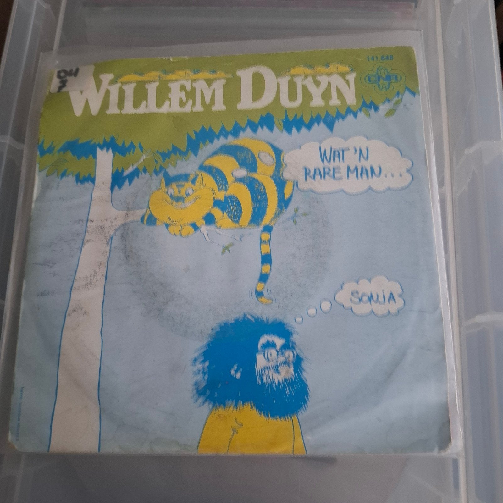 Willem Duyn - Wat 'n Rare Man... / Sonja (Single), Ophalen of Verzenden, Gebruikt, Levenslied of Smartlap, Single