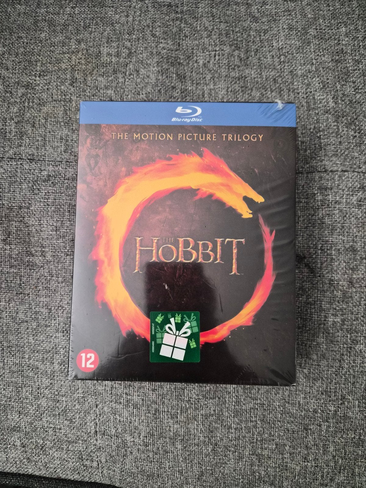 The Hobbit: seal nieuw The Motion Picture Trilogy Blu-ray (N, Cd's en Dvd's, Avontuur, Boxset, Ophalen of Verzenden, Duits