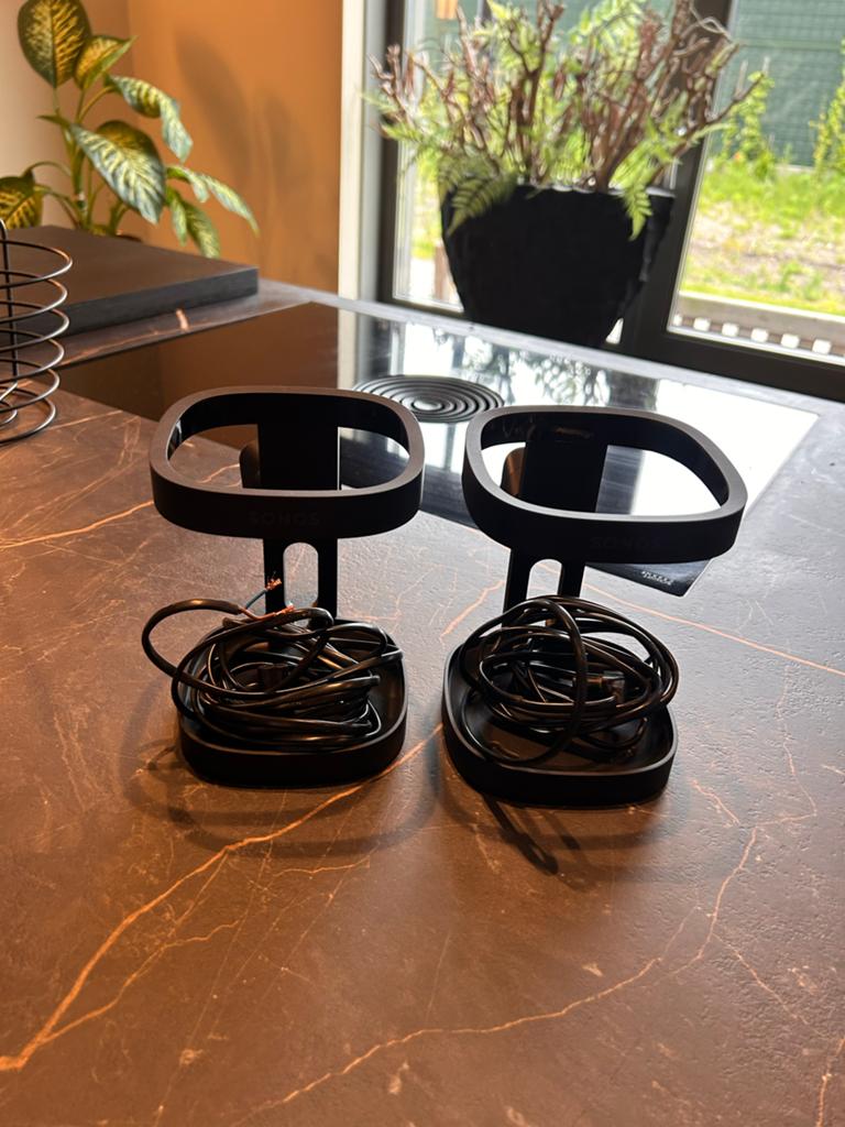 2x Sonos Play One Beugel met 2x 3 Meter Snoer