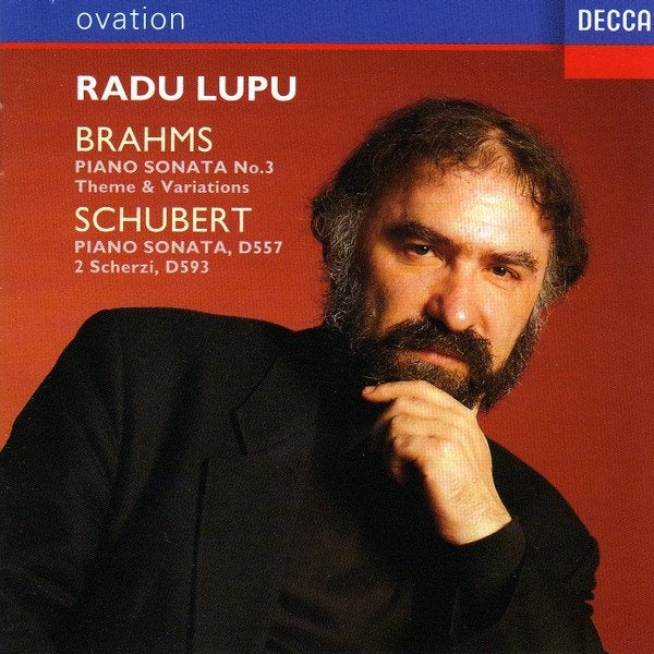 BRAHMS Piano sonata no. 3 CD RADU LUPU DECCA OVATION, Cd's en Dvd's, Ophalen of Verzenden, Romantiek, Zo goed als nieuw, Kamermuziek
