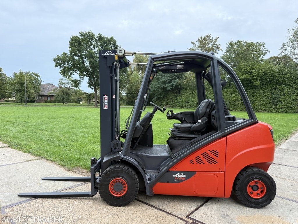 Linde H25D-02 triplex freelift Sideshift 4e ventiel 8800uur, Info@vanbeurdenheftrucks.nl, Linde, Diesel, Heftruck