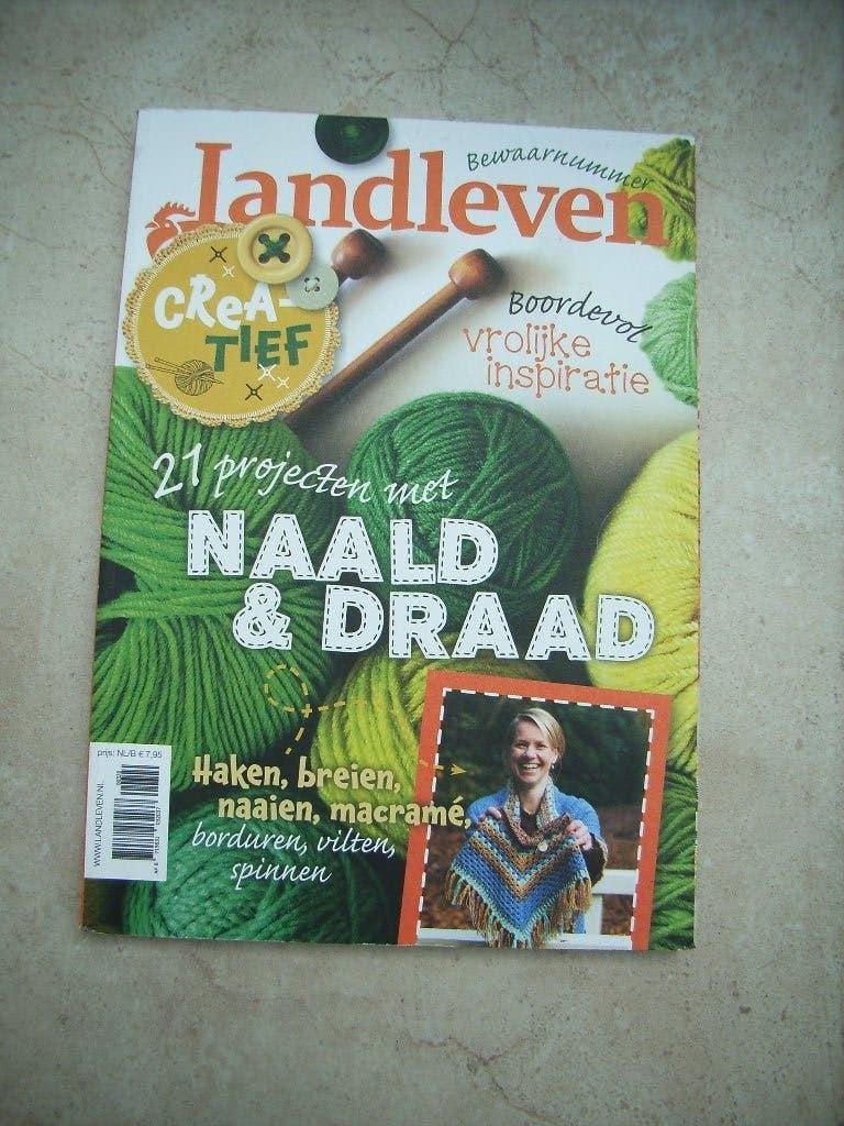 Landleven Creatief bewaarnummer Naald & Draad, Ophalen of Verzenden, Zo goed als nieuw, Breien of Haken, Patroon of Boek