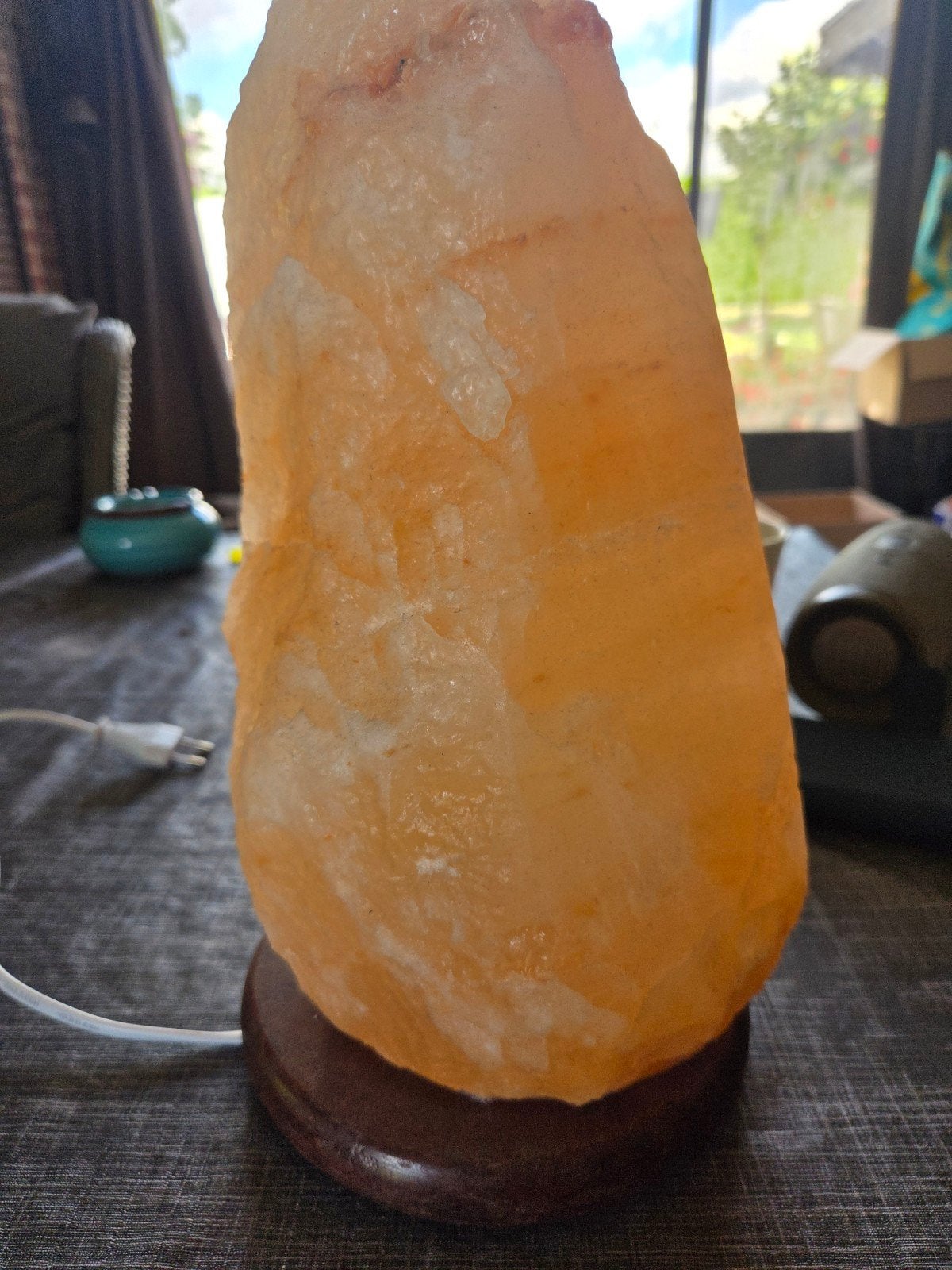 Himalaya zout lamp, Roze, Ophalen of Verzenden