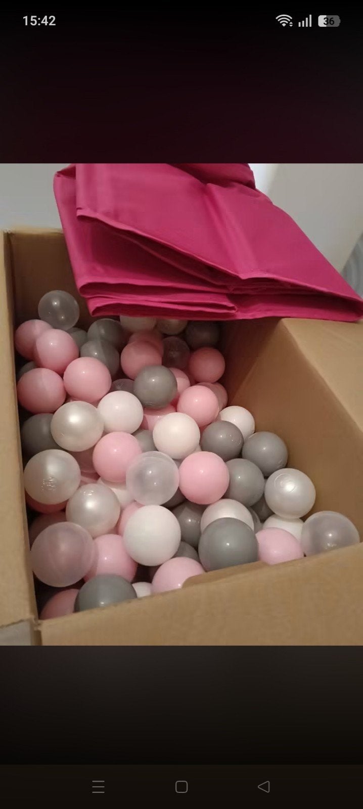 ballenbak met ballen, Ophalen of Verzenden, Zo goed als nieuw, Overige typen