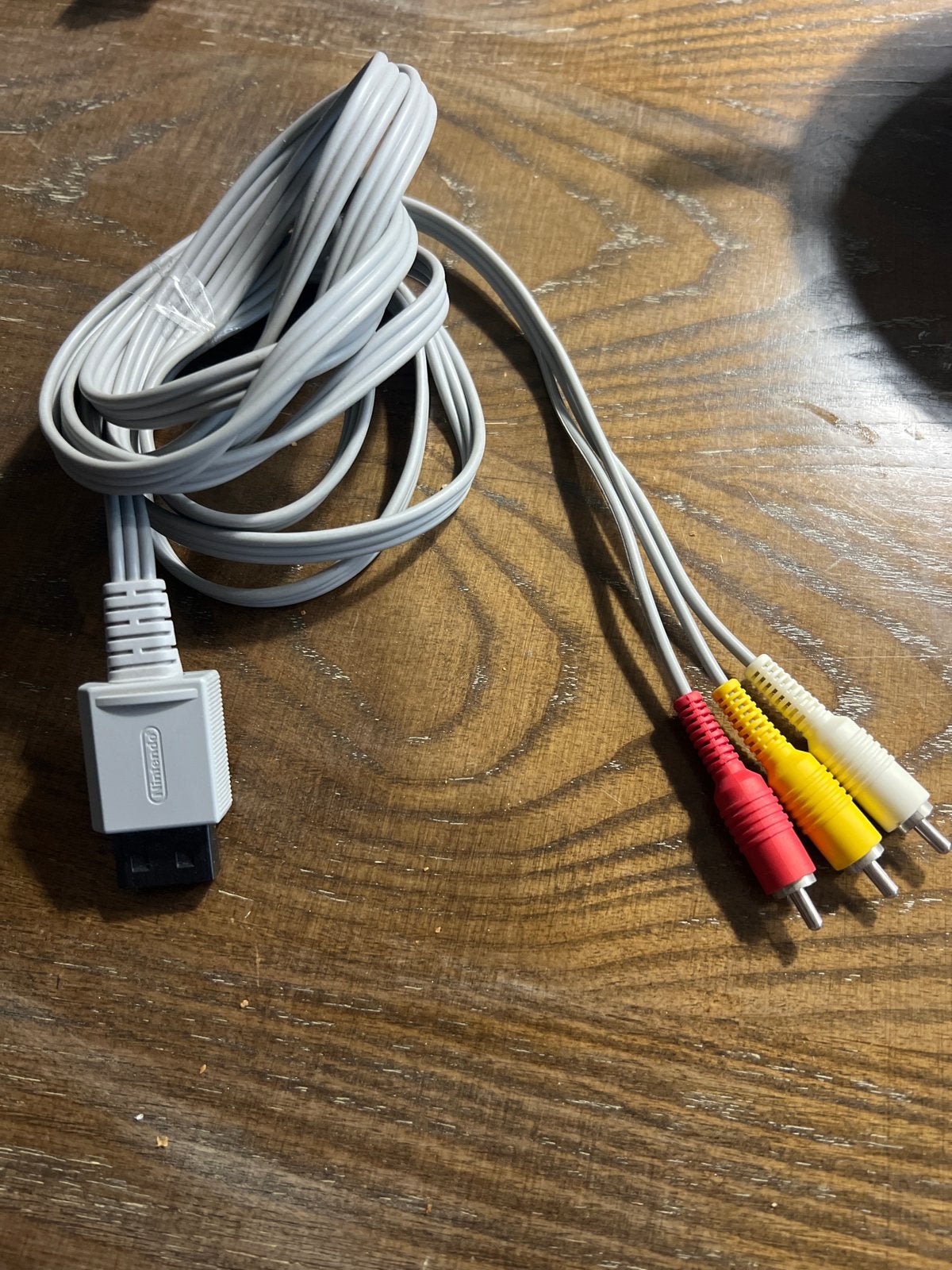 Nintendo Wii AV Kabel - Composiet Videokabel, Spelcomputers en Games, Spelcomputers | Nintendo Wii, Ophalen of Verzenden, Gebruikt