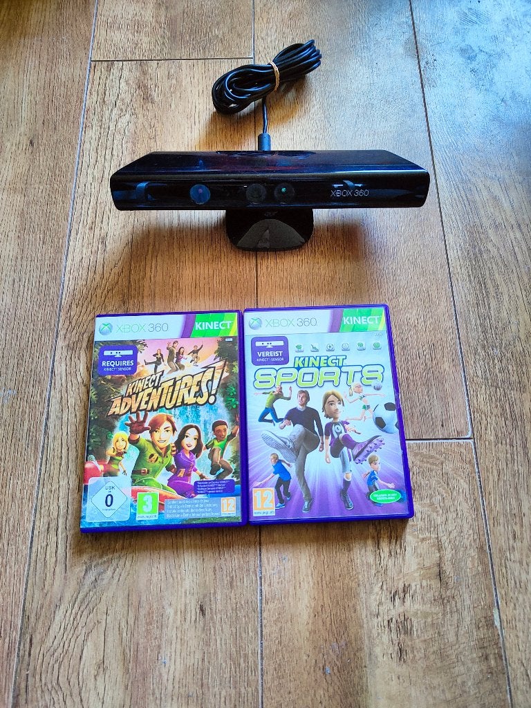 Officiële Xbox 360 Kinect met 2 Kinect Spellen, Spelcomputers en Games, Games | Xbox 360, Avontuur en Actie, Ophalen of Verzenden