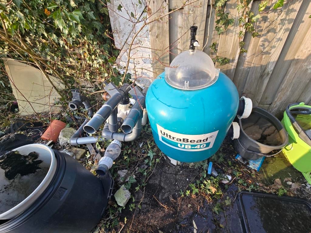 Ultrabead UB-40 vijverfilter (zonder blower), Ophalen, Gebruikt, Filter