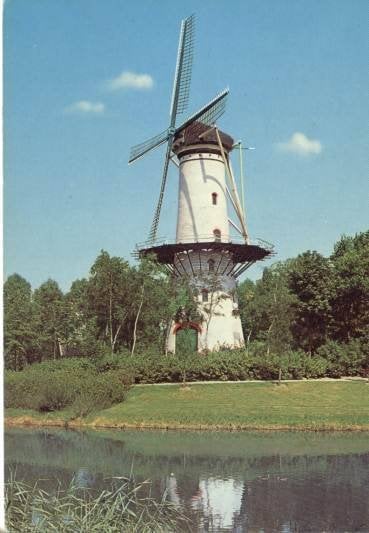 Tholen Molen De Hoop Korenmolen Walmolen Ongelopen, Verzenden, 1980 tot heden, Ongelopen, Zeeland