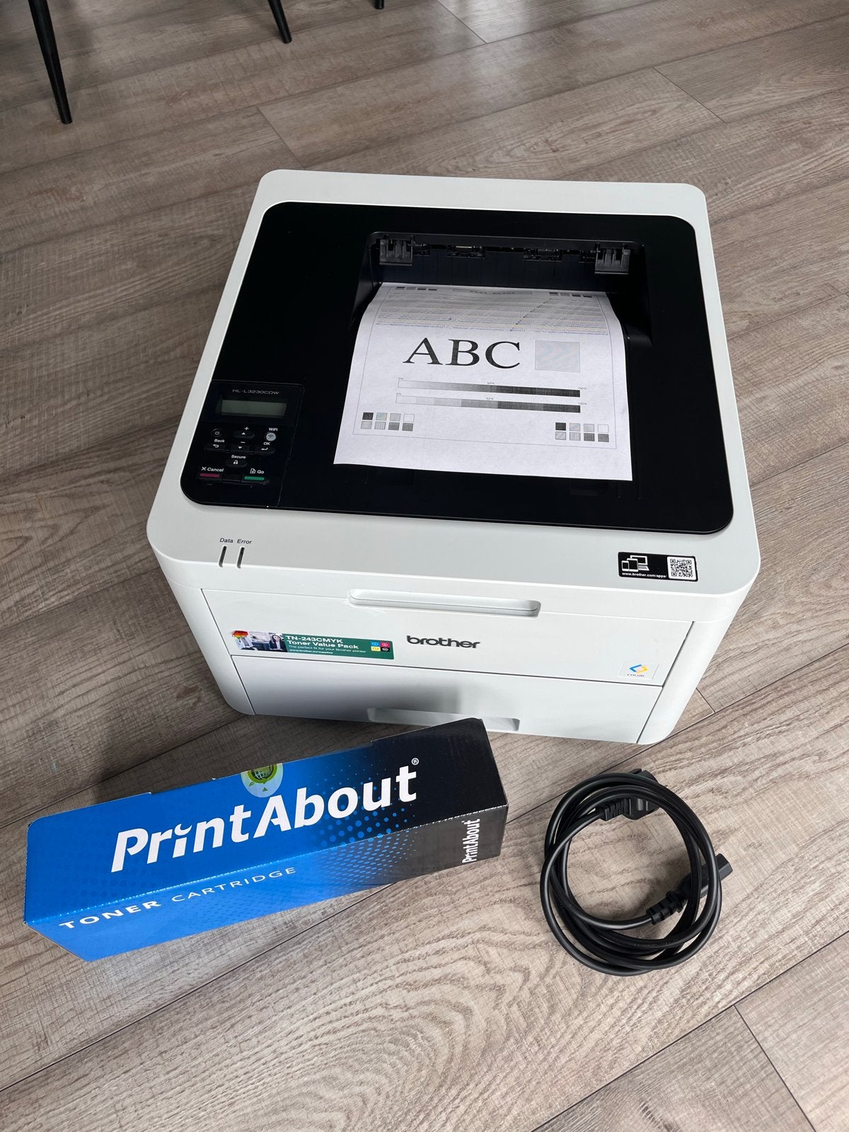 Brother HL-L3230CDW laserprinter incl. Cyan tonercartridge, Computers en Software, Printers, Ophalen, Gebruikt, Printer, Kleur printen