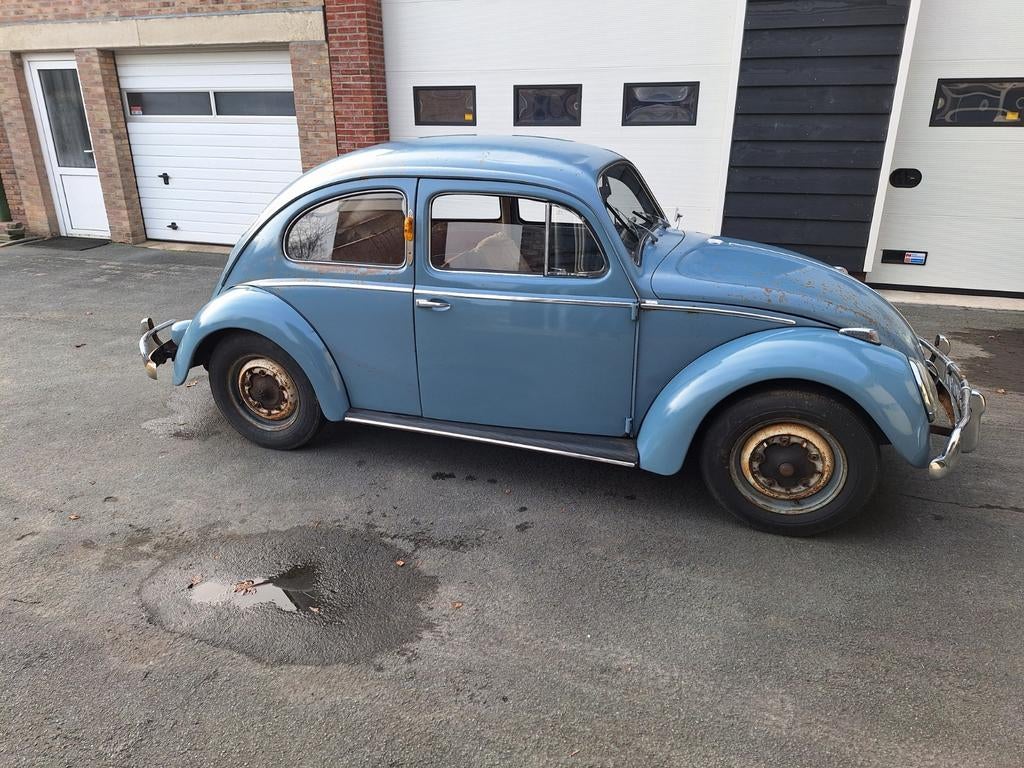 Volkswagen 1959 Blauw, Overige modellen, Particulier, Sedan, 702 kg