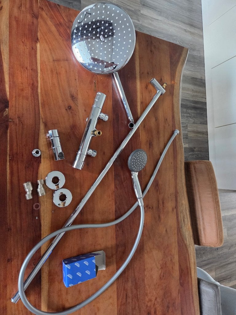 Grohe doucheset, Minder dan 50 cm, Gebruikt, Overige typen, Ophalen of Verzenden