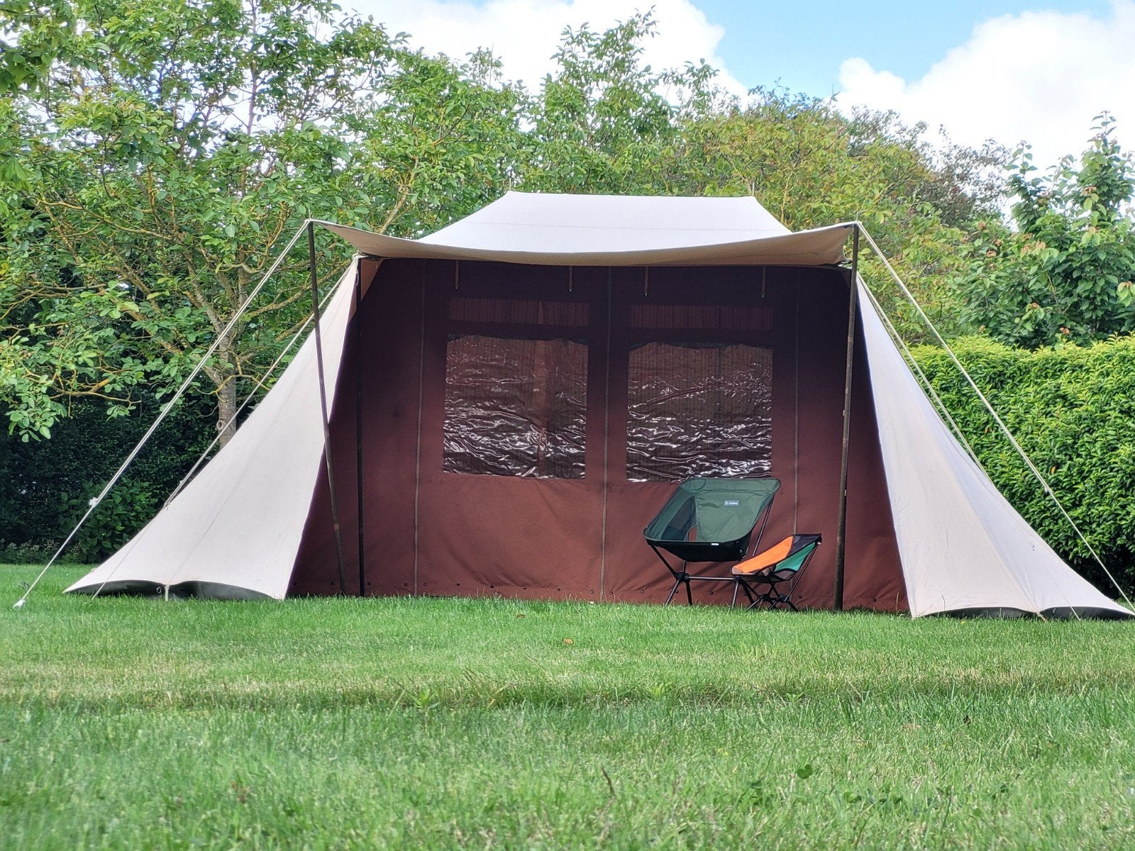 De Waard Vergrote Zilvermeeuw, ruime 6 persoons tent, Caravans en Kamperen, Tenten, Ophalen, Meer dan 6