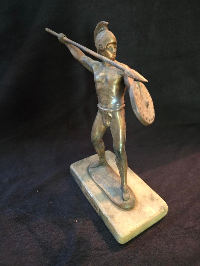 Leonidas van Sparta - beeldje, Overige onderwerpen, Minder dan 20 cm, Ophalen of Verzenden, Beeld