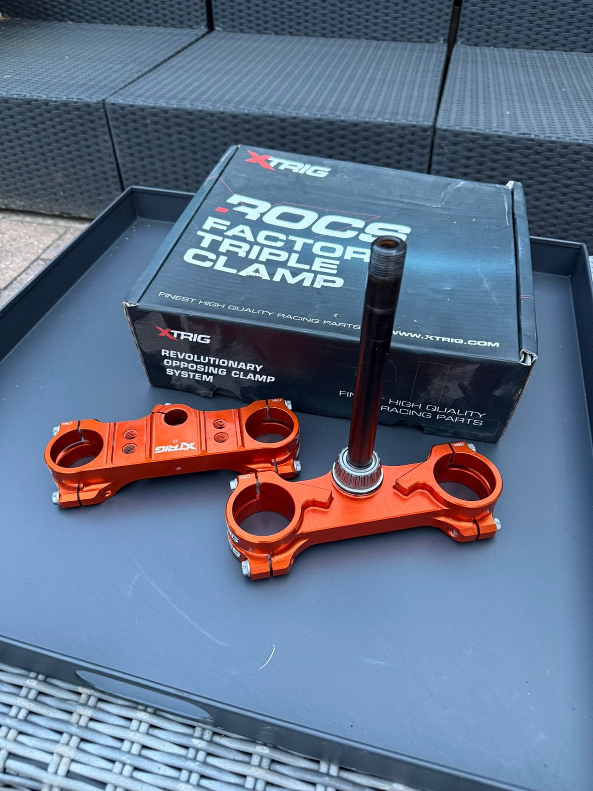 Xtrig kroonplaten voor KTM SX 65, Motoren, Onderdelen | Overige, Ophalen of Verzenden