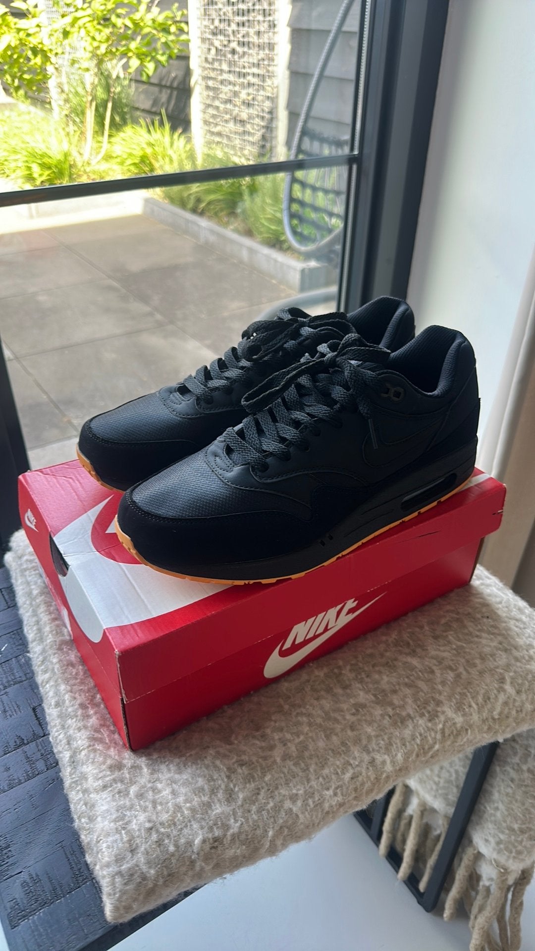 Nike Air Max One FAKE?, Zwart, Nieuw, Ophalen of Verzenden, Sneakers of Gympen