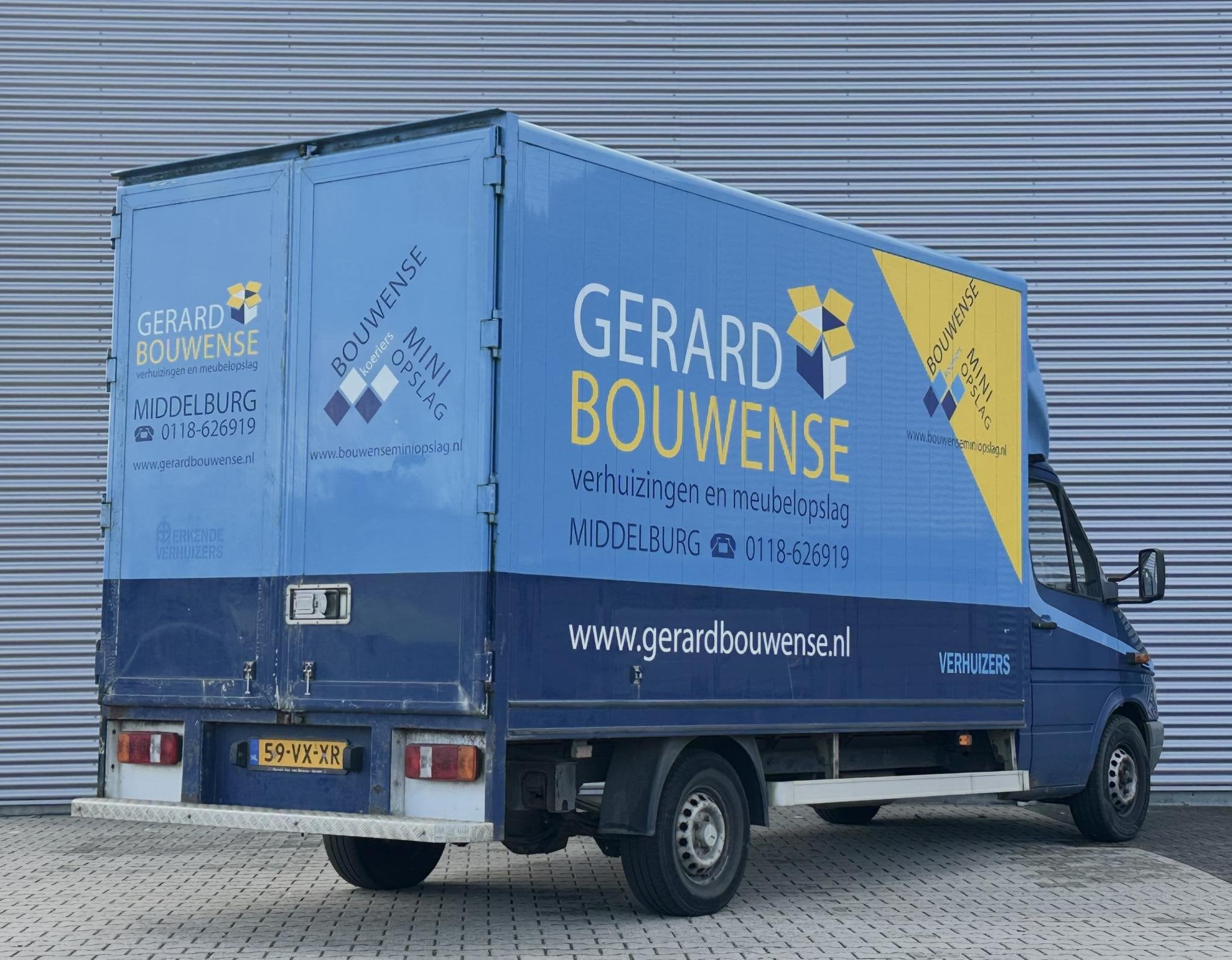 Mercedes-Benz Sprinter 311 CDI 2.2 402 Bakwagen Meubelbak, Gebruikt, 4 cilinders, Blauw, Bedrijf