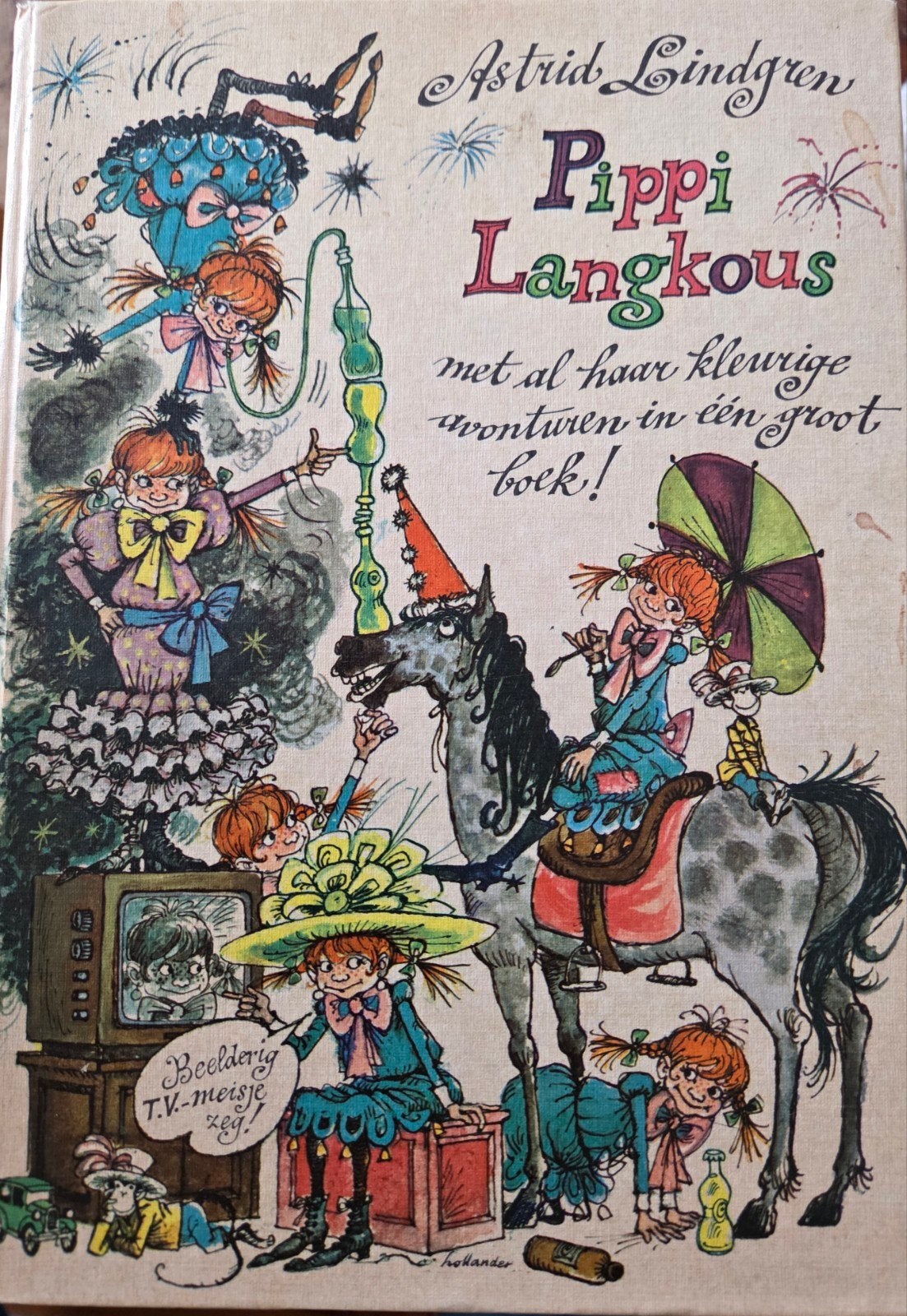 Pipi langkous boek, Ophalen of Verzenden, Gelezen, Fictie algemeen