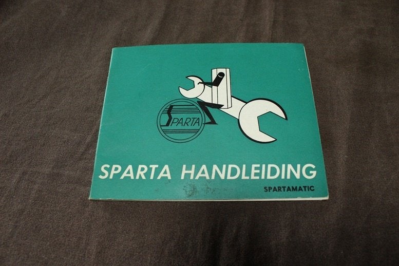 Sparta Spartamatic bromfiets handleiding instructie boekje, Ophalen of Verzenden, Gebruikt
