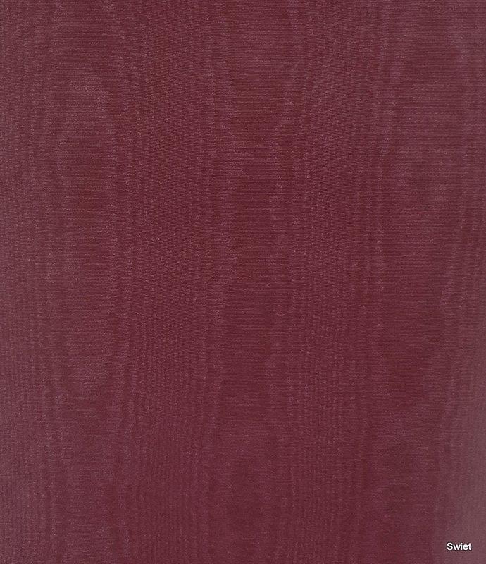 12799 Rasch moiré behang in aubergine paars vinyl swiet, Verzenden, Paars
