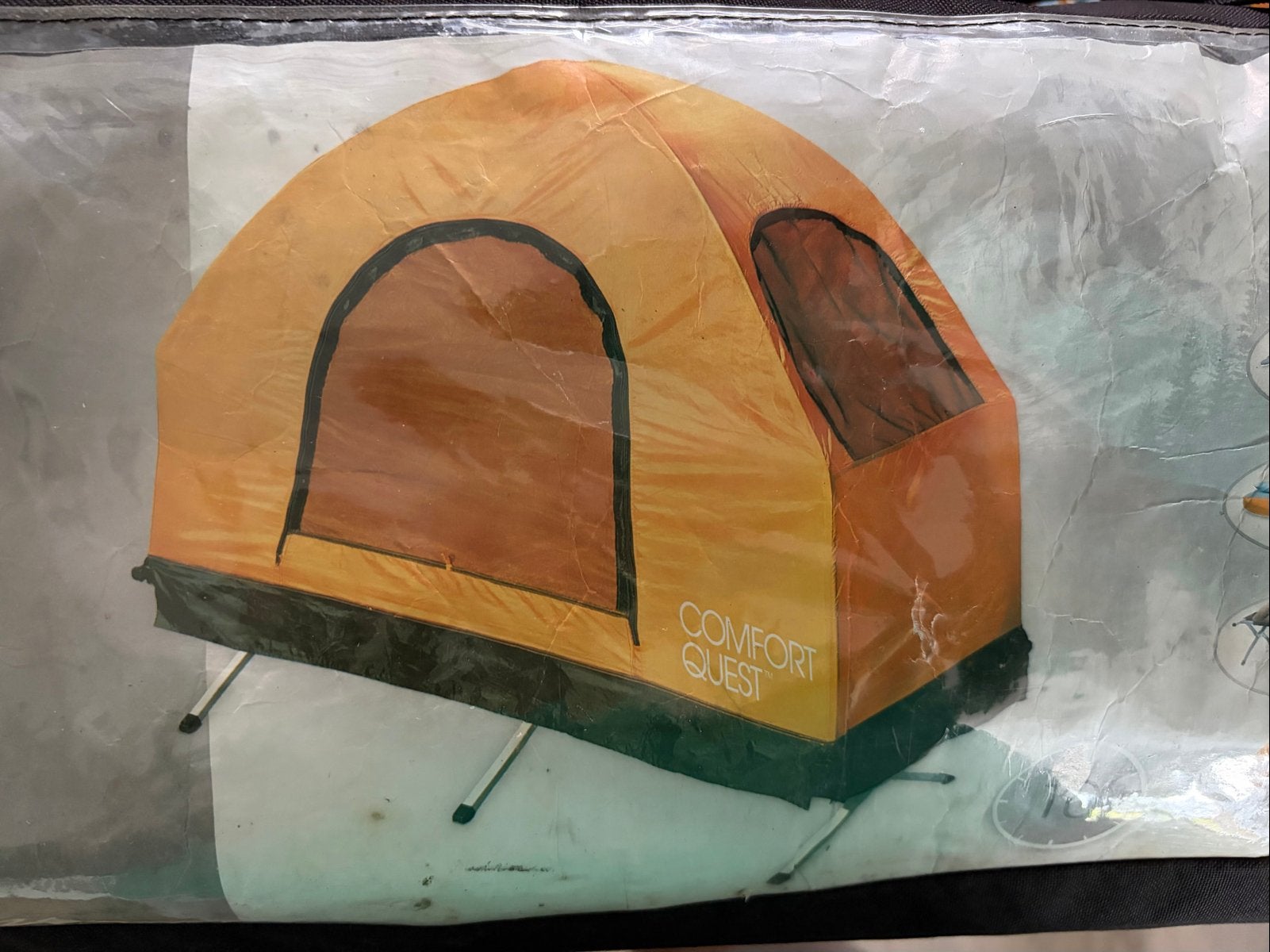 Comfort Quest Tentbed - Compact en Comfortabel Kamperen, Ophalen, Gebruikt, Tot en met 2
