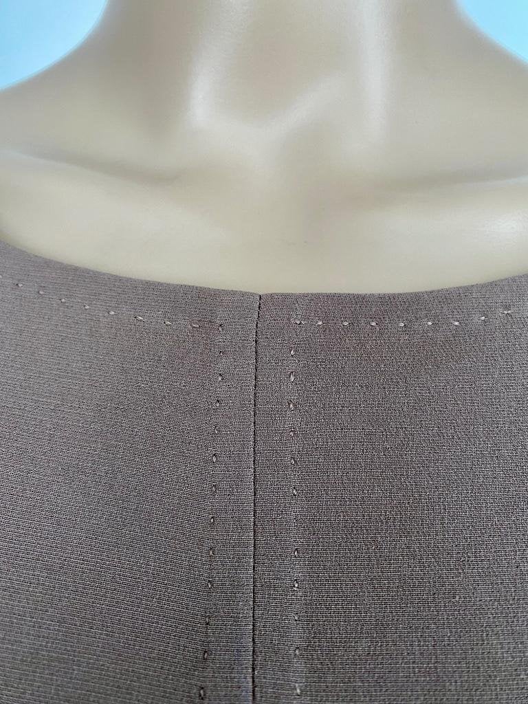 H150 Vanilia maat 36=S jurk jurkje bruin, Kleding | Dames, Bruin, Vanilia, Ophalen of Verzenden, Zo goed als nieuw