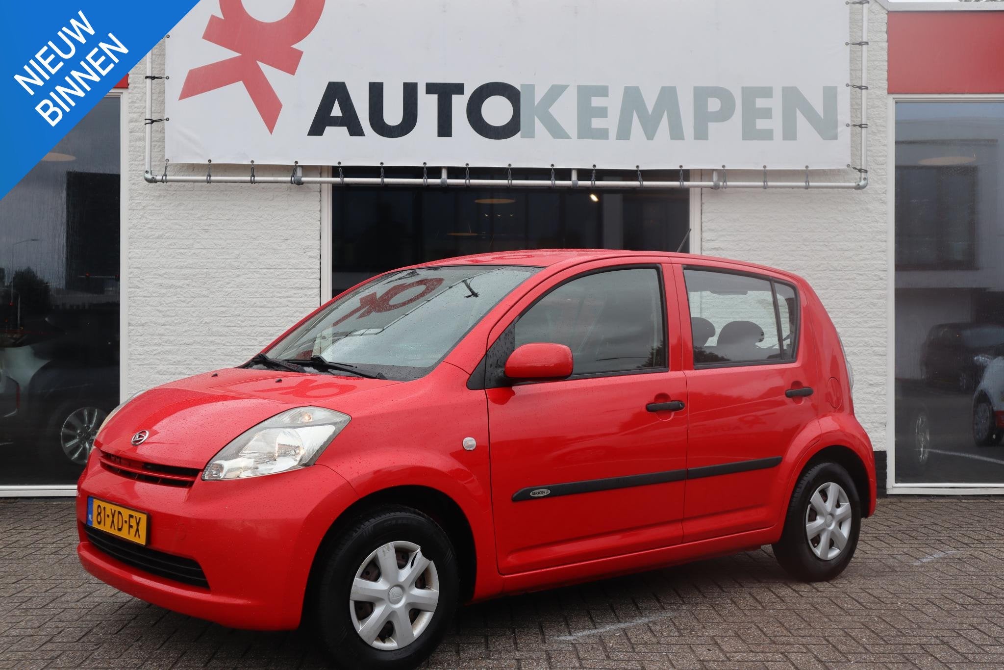 Daihatsu Sirion 2 1.0-12V TREND AIRCO|PERFECT ONDERHOUDEN|CD, Auto's, Daihatsu, Voorwielaandrijving, Elektrische ramen, Stof, Gebruikt