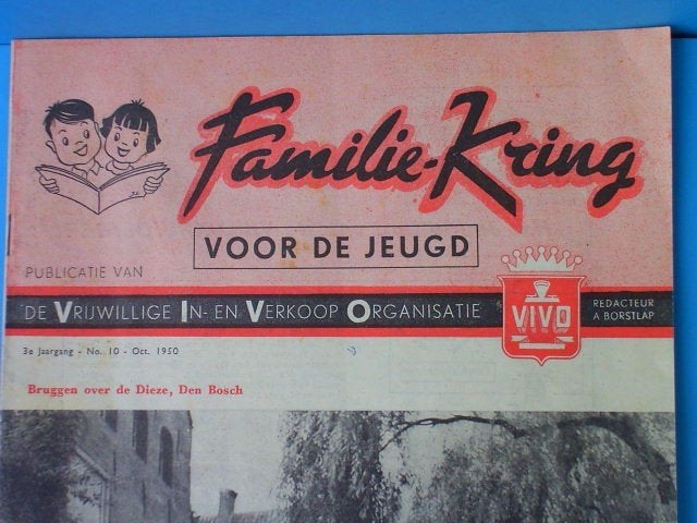 zoek Vivo Familiekring Familie-Kring voor de jeugd 1950 1951, Ophalen of Verzenden, Gelezen, Overige typen