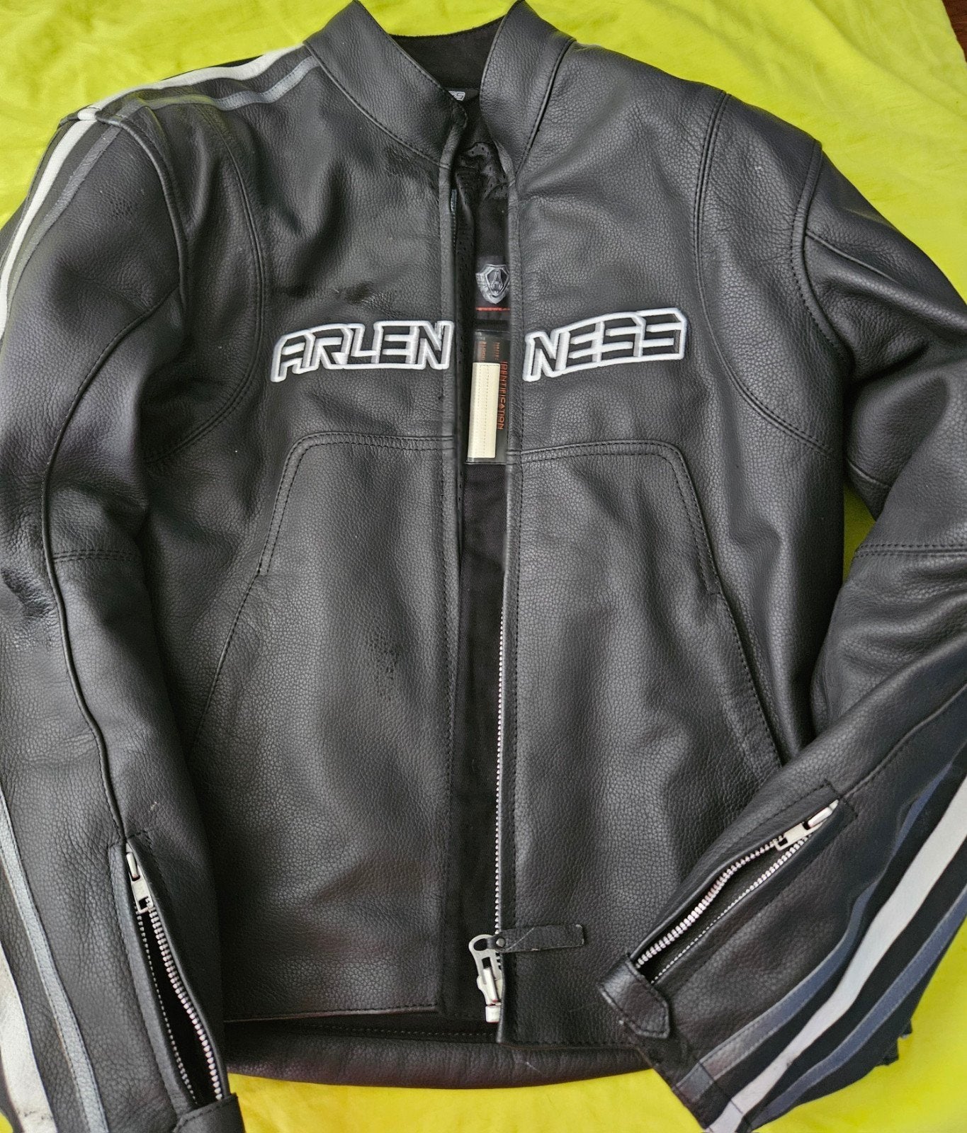 Leren Motorjack Arlen Ness, Ophalen, Tweedehands, Jas | leer