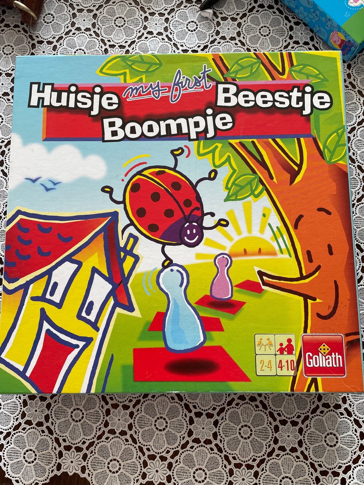 Huisje Beestje Boompje - My First - Goliath, Een of twee spelers, Ophalen of Verzenden, Gebruikt