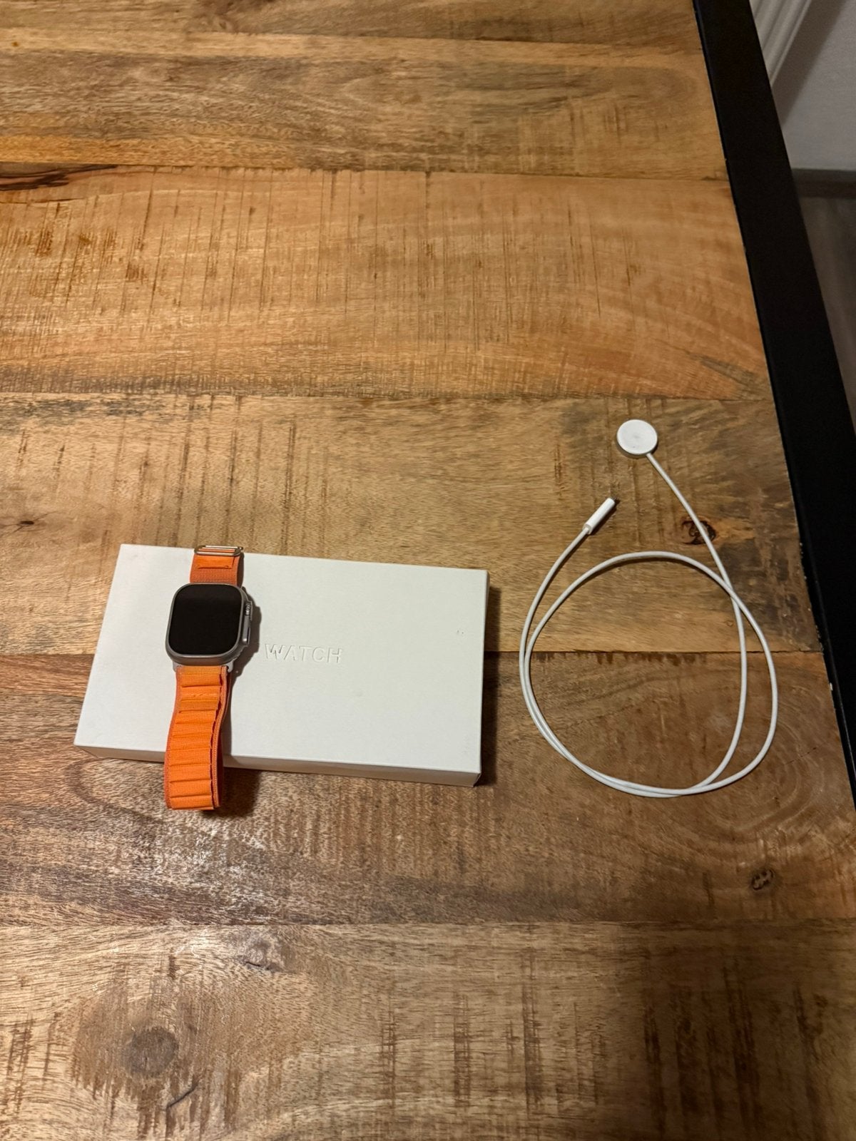 Apple Watch Ultra 2 49mm krasvrij te koop, Ophalen, Zo goed als nieuw, IOS