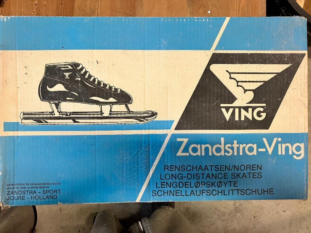 Ving schaatsen maat 37, Ophalen, Zandstra, Zo goed als nieuw, Noren