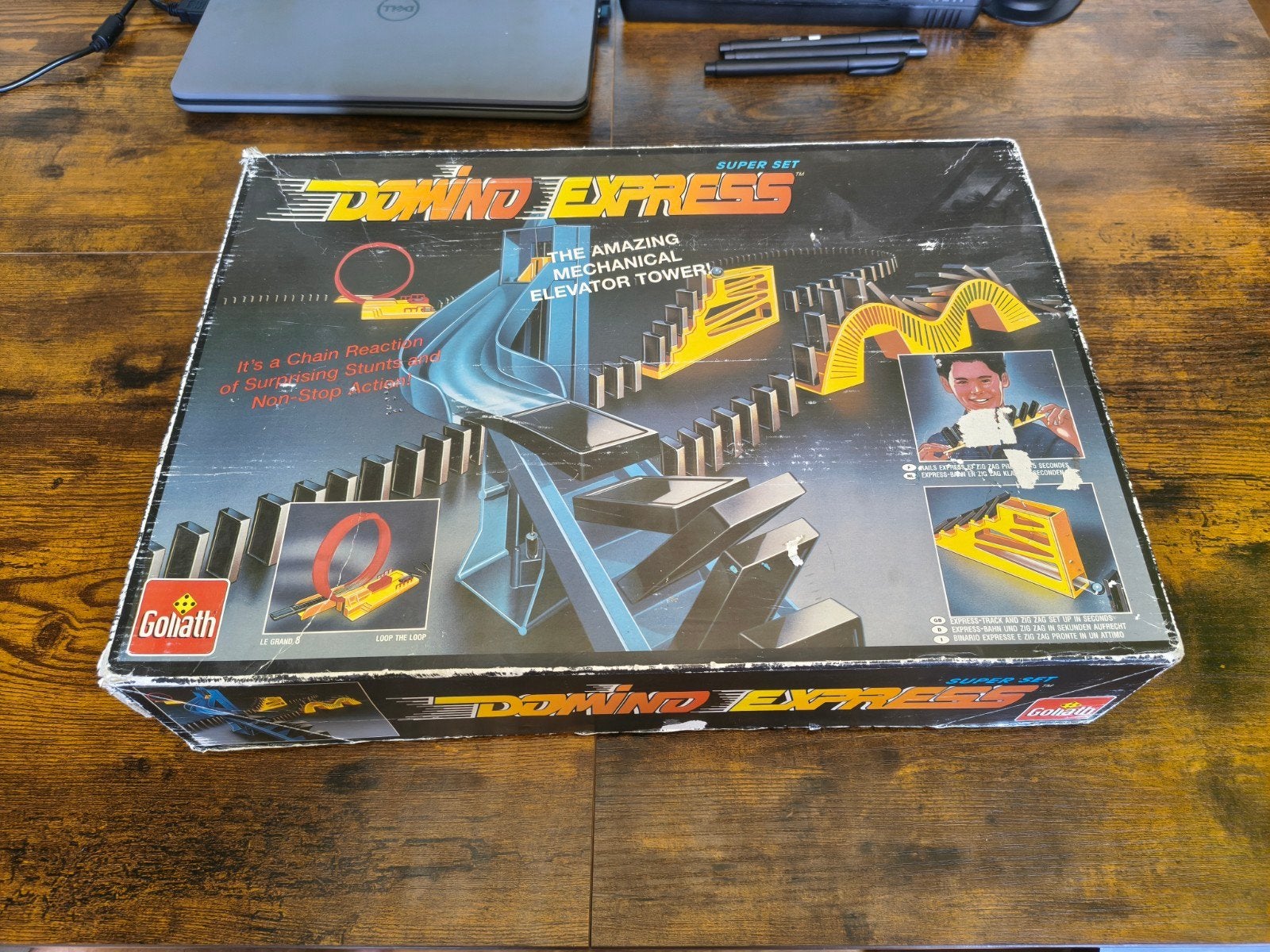 Domino Express Super Set Goliath + extra - Not complete!, Ophalen of Verzenden, Jongen of Meisje