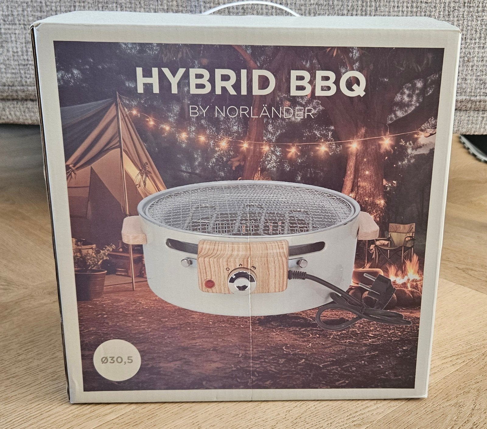 Elektrische/houtskool BBQ, Tuin en Terras, Ophalen, Nieuw