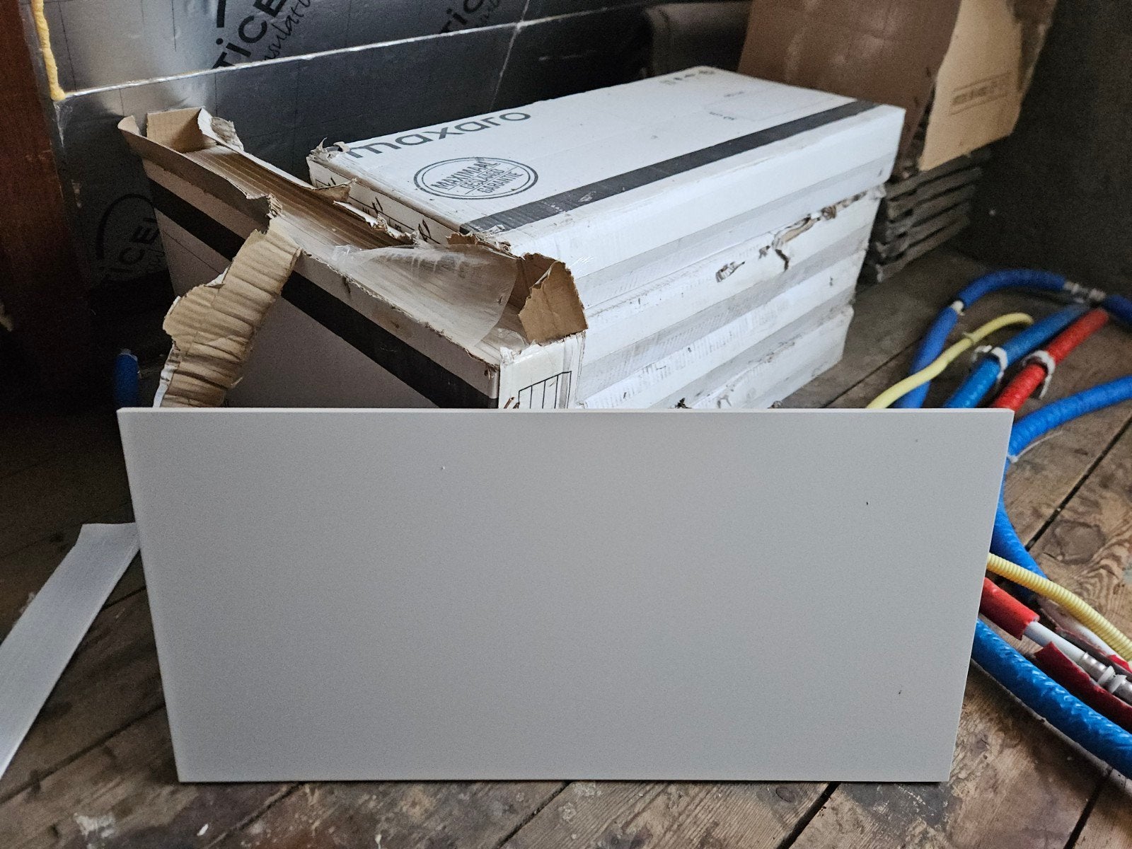Nieuwe Maxaro wand tegels 8.1 m² wit (30x60 cm), Ophalen, 40 tot 60 cm, Nieuw, 5 tot 10 m²