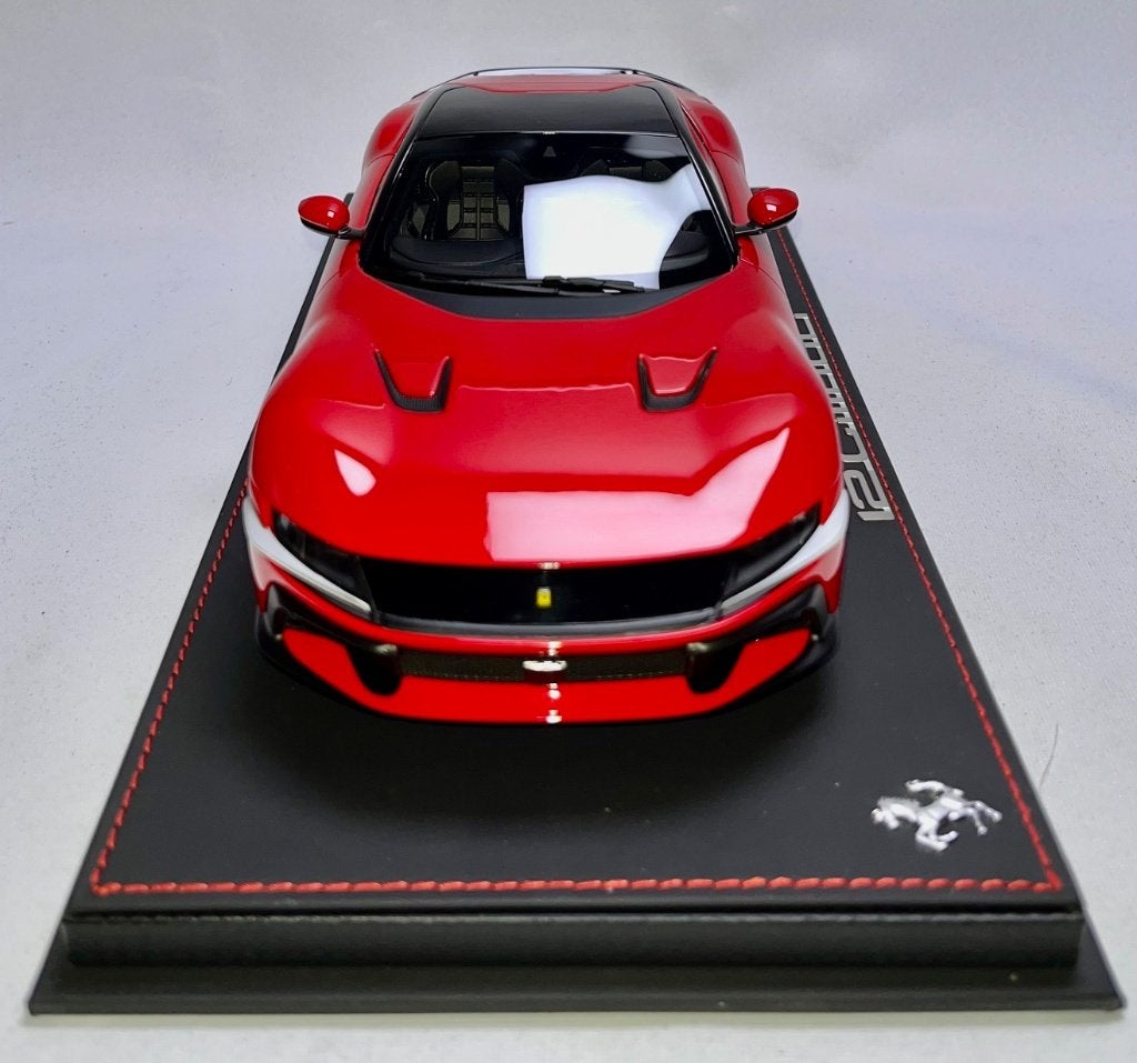 Ferrari 12 Cilindri Rood 1:18 P18248A van BBR, Hobby en Vrije tijd, Ophalen of Verzenden, Nieuw, Auto, Overige merken
