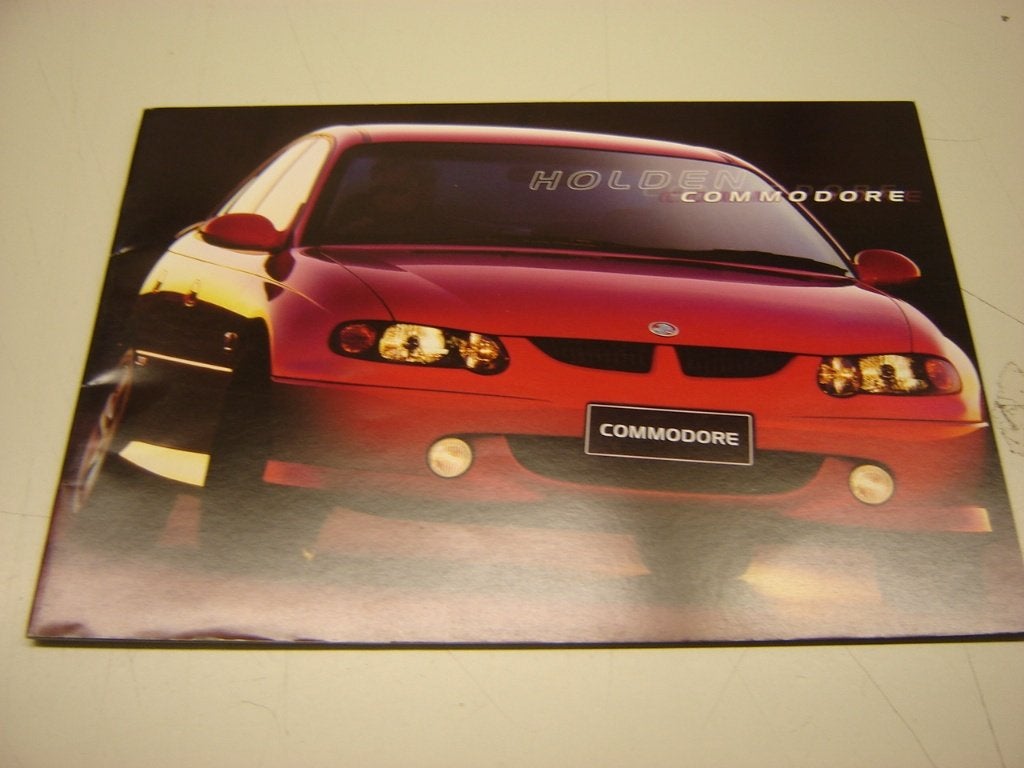 folder Holden Commodore Series II 2001 – Engels, Australië, Holden, Ophalen of Verzenden, Zo goed als nieuw, Overige merken