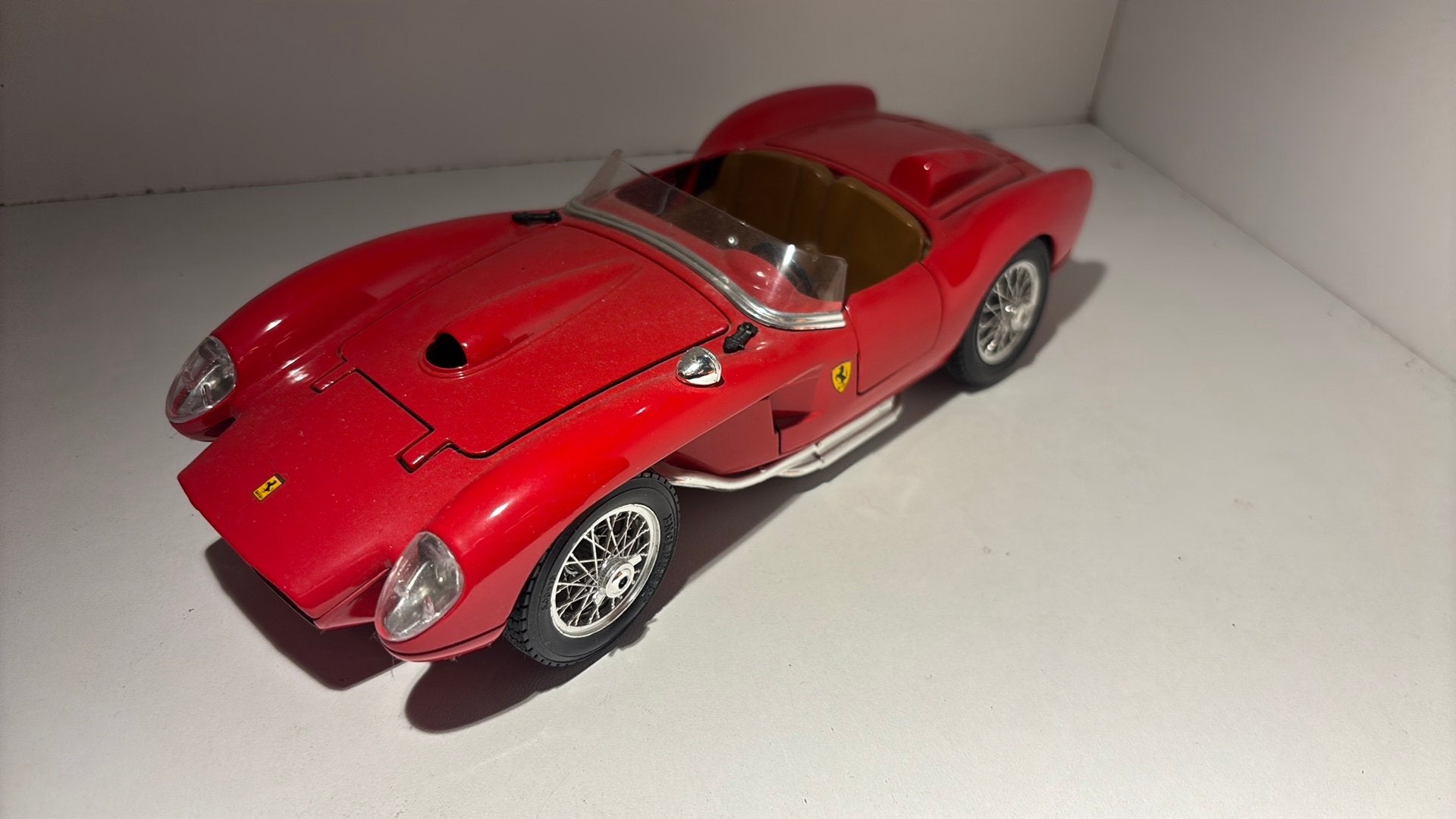 Ferrari 250 testa rossa bburago 1.18, Ophalen of Verzenden, Bburago, A, A