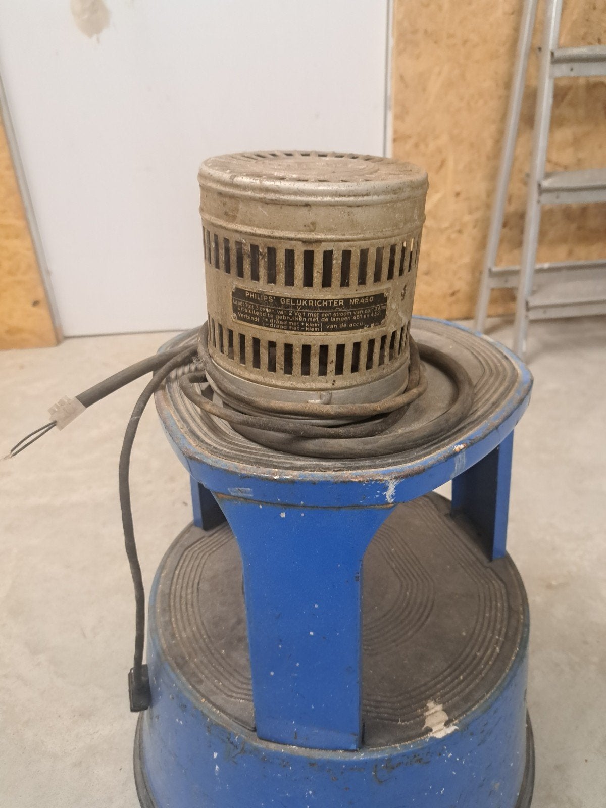 Philips Gelijkrichter NR450 - Vintage Stroomomvormer, Ophalen of Verzenden