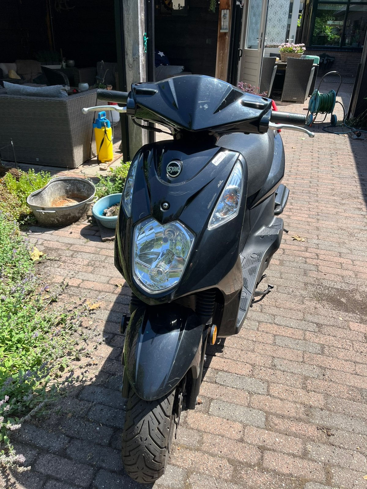 Scooter te koop, geel kenteken sym orbit 2., Fietsen en Brommers, Verzenden, Zo goed als nieuw, Benzine, Orbit